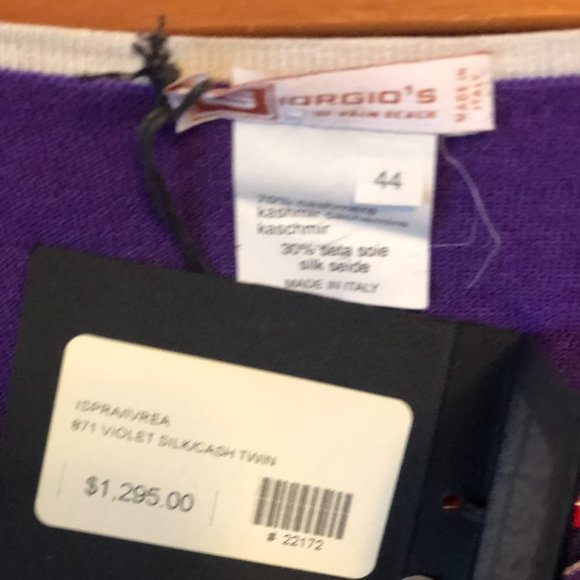 Brand New Button Sweater from Giorgio's of Palm Beach - Picture 3 of 3